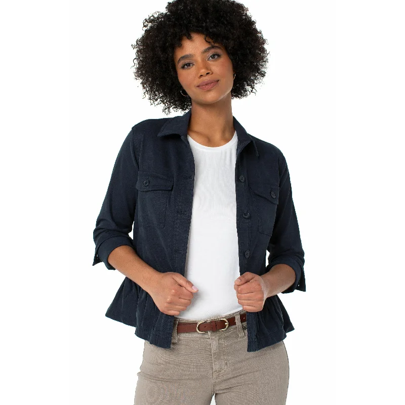 Women's Clothing For Outdoor Activities Cargo Peplum Jacket