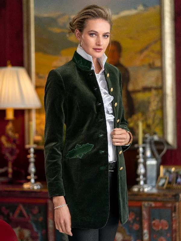 Modern Women's Outfit Inga Velvet Jacket
