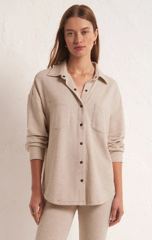Affordable Women's Clothes Modal Shirt Jacket
