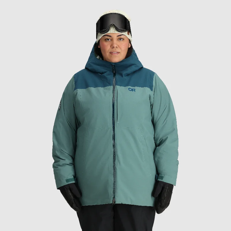 Stylish Women's Outfit Women's Snowcrew Jacket-Plus