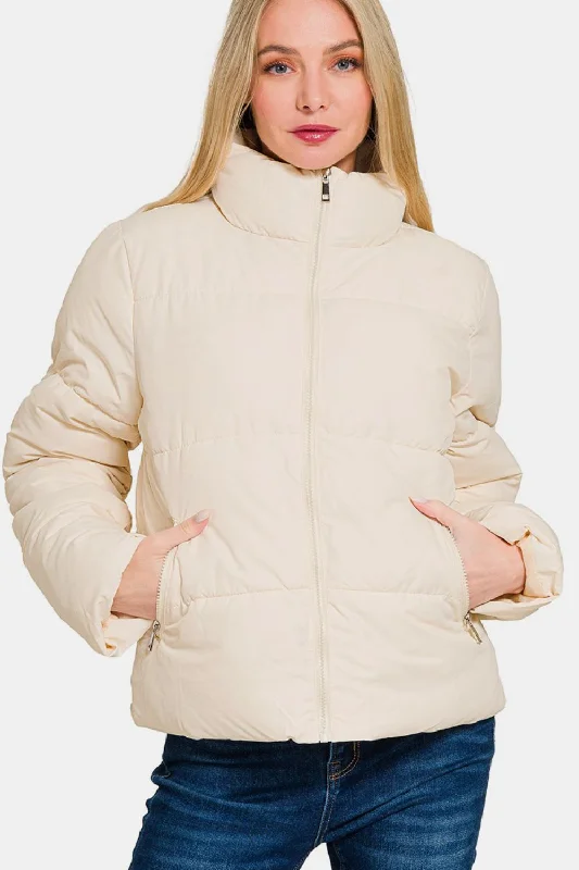 Charming Everyday Clothing For Women Puffer Jacket