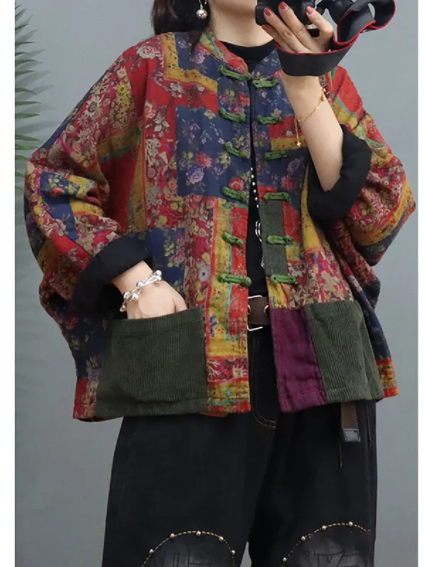 Affordable Elegance – Shop Premium Fashion Now Loose Women Cotton Linen Vintage Breasted Pocket Stitching Coat