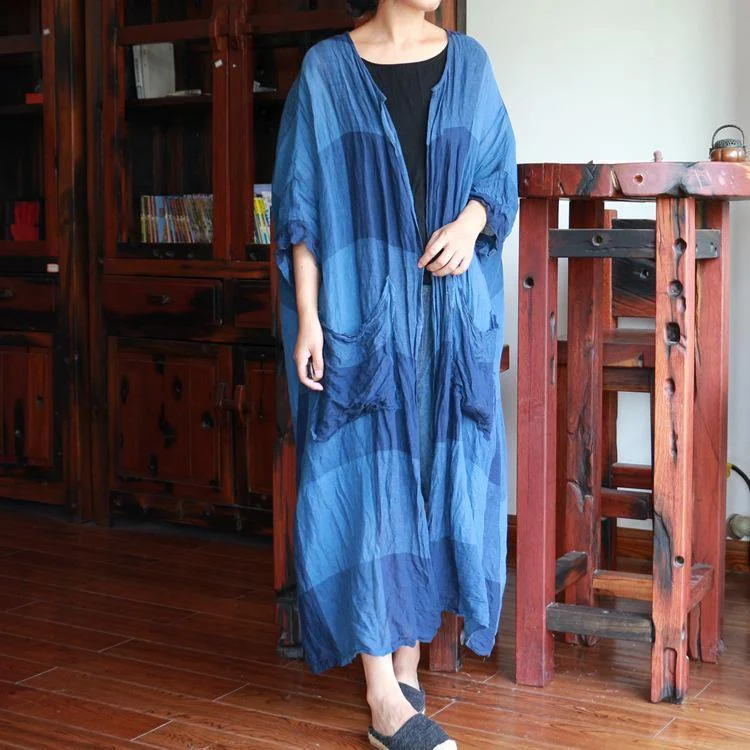 Casual Chic Clothing For Women Johnature Women Vintage Trench Plaid Coats Pockets 2020 Autumn New Linen Cardigan Loose Casual Women Cloths Chinese Style Trench Casual Chic Clothing For Women Johnature Women Vintage Trench Plaid Coats Pockets 2020 Autumn New Linen Cardigan Loose Casual Women Cloths Chinese Style Trench