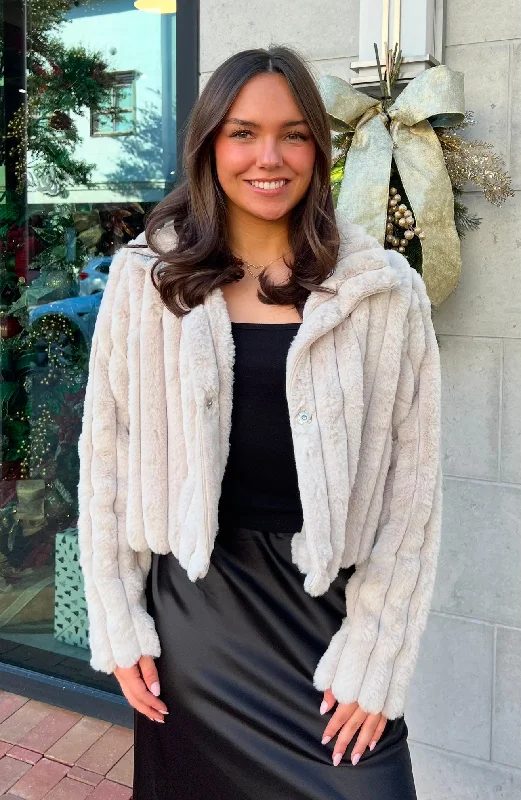 Women's Clothing For Work Aspen Fur Jacket