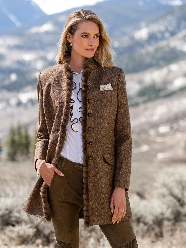 Women's Outdoor Activity Garments Ana Tweed Kneecoat