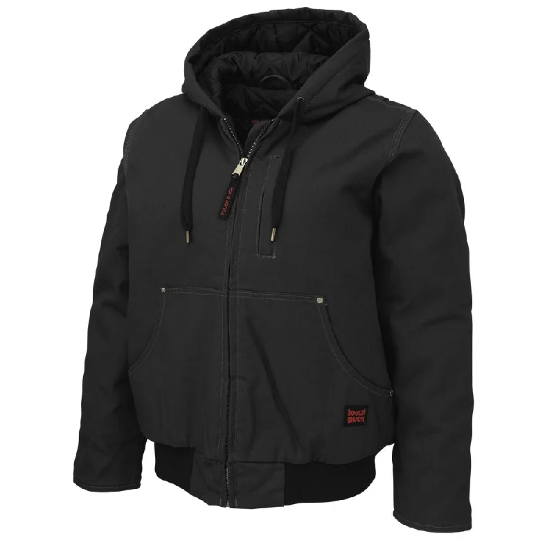 Shop Trendy And Timeless Outfits At Special Prices Tough Duck Women's Duck Work Bomber Jacket WJ32 - Black