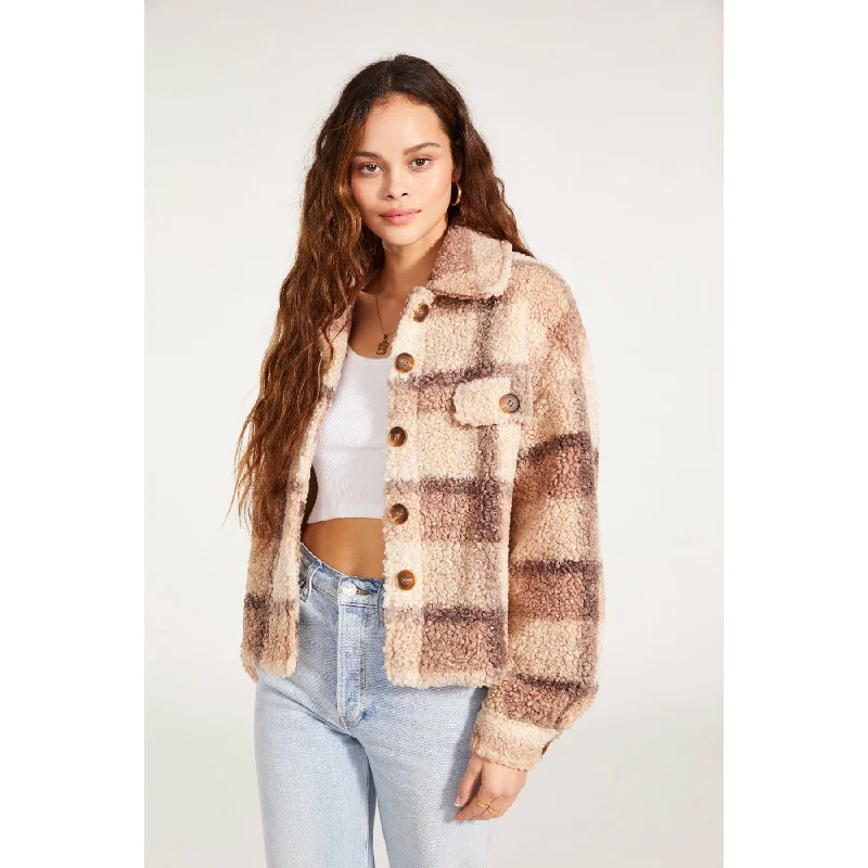 Women's Plus-Size Outfit Plaid To See You Jacket