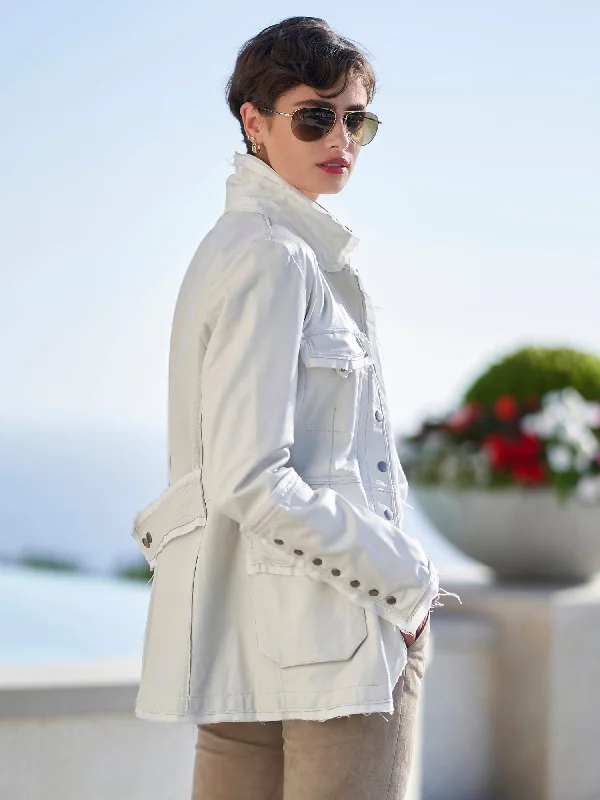Big Savings On Modern And Classic Fashion Looks Meryl Washed Leather Jacket