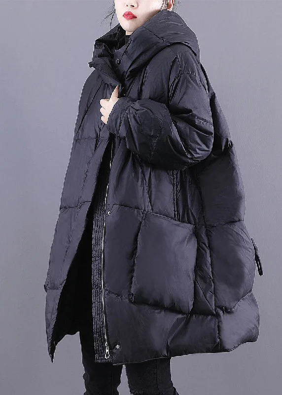 Huge Savings On Must-Have Clothing Loose Black Hooded Pockets Drawstring Duck Down Canada Goose Jacket Winter Huge Savings On Must-Have Clothing Loose Black Hooded Pockets Drawstring Duck Down Canada Goose Jacket Winter