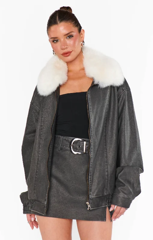 Women's Plus-Size Apparel Motor City Jacket