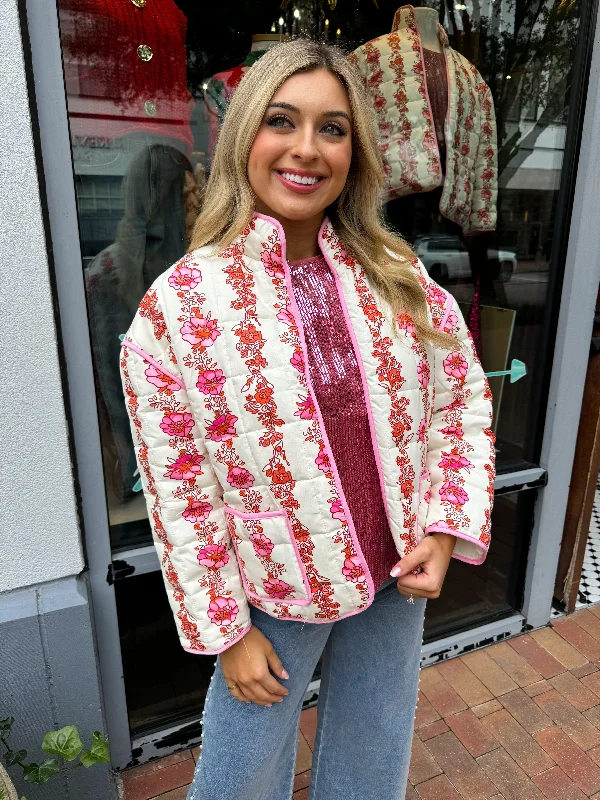 Fashion-Forward Women's Clothing Cherry Tree Jacket