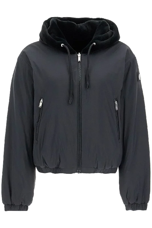 Fashionable Women's Outfit MOOSE KNUCKLES reversible eaton bunny jacket