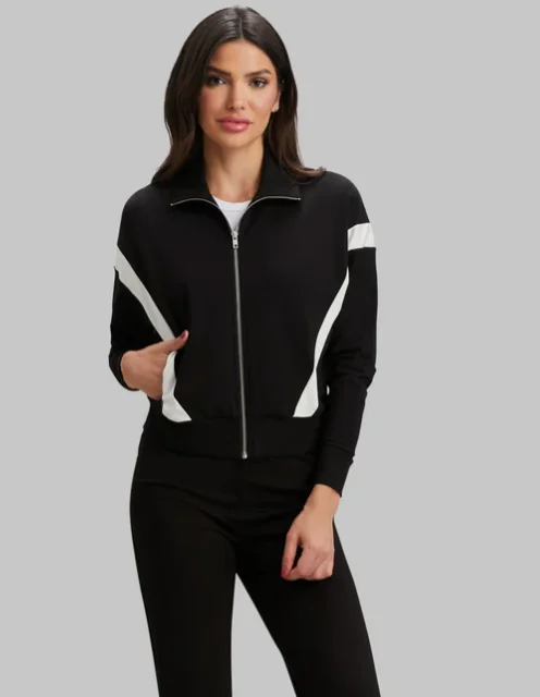 Affordable Elegance – Shop Premium Fashion Now Peace Of Cloth Vicki Striped Zip Jacket