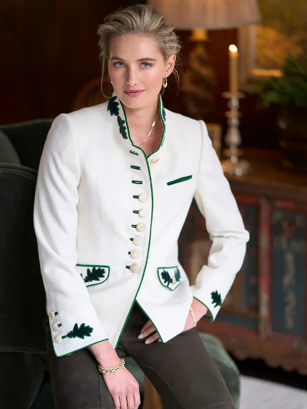 Women's Chic Outerwear Outfit Casablanca Loden Jacket