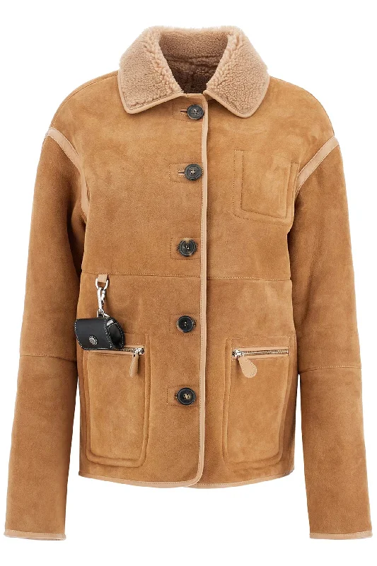 Women's Classic Outfit SAKS POTTS ada reversible shearling jacket