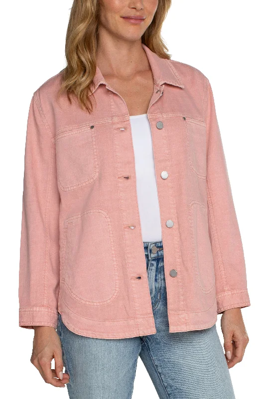 Women's Everyday Garments Shirt Jacket