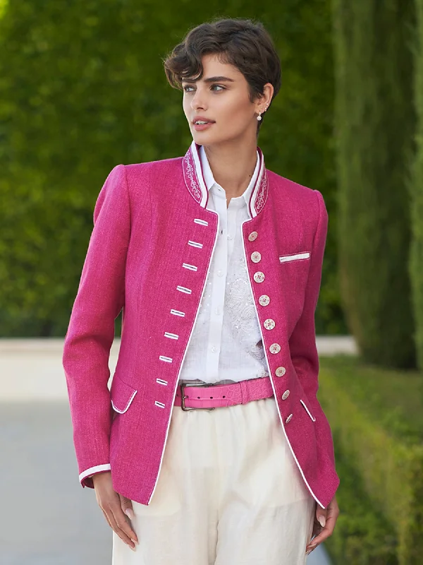 Women's Layered Outfit Katharina Linen Jacket