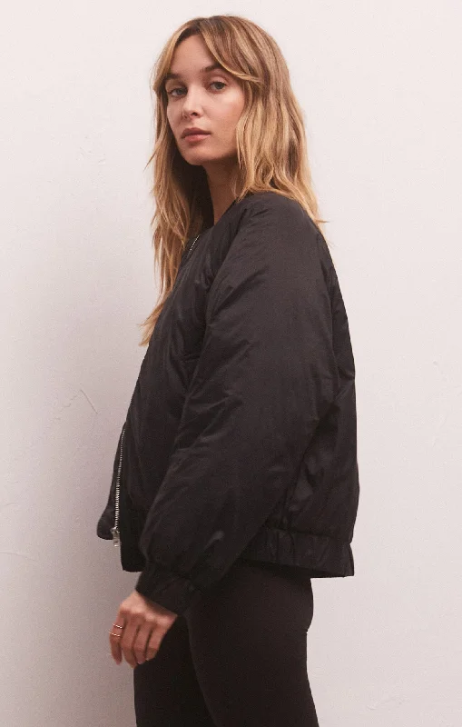 Women's Evening Garments Reversible Nylon Jacket