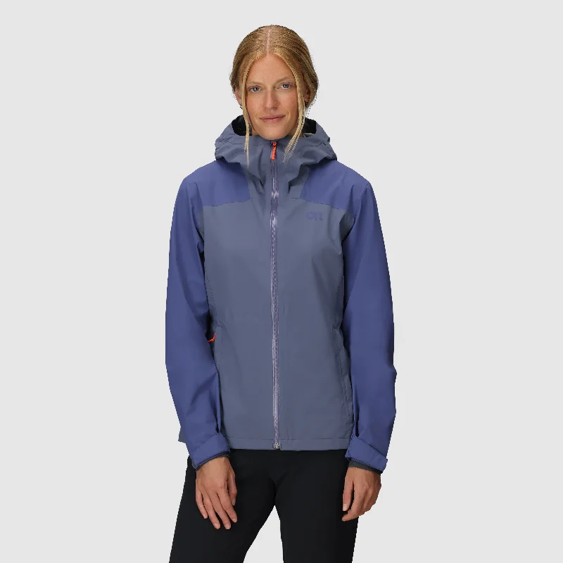 Women's High-Fashion Garments Women's Stratoburst Stretch Rain Jacket