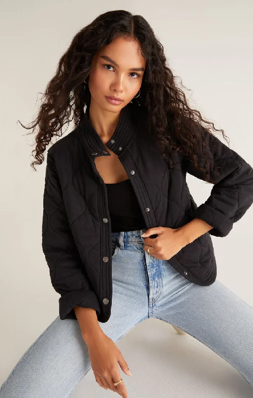 Luxury Women's Clothing Redwood Quilted Jacket