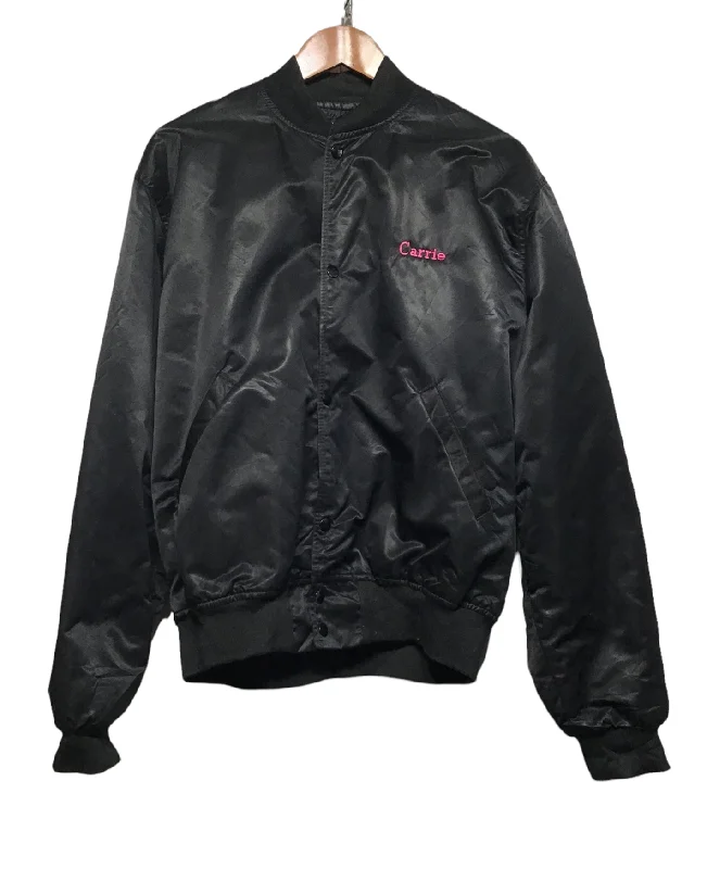Women's High-End Clothing ‘Carrie’s Beauty Salon’ Bomber Jacket (Size L)