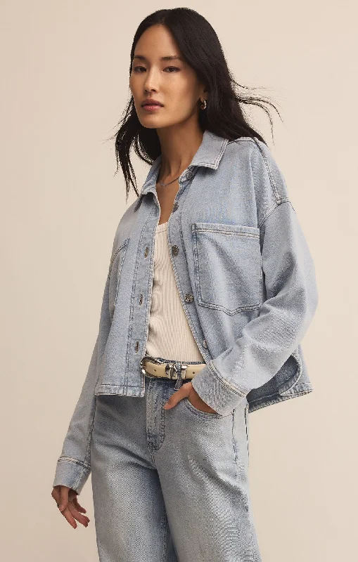 Women's High-End Clothing All Day Cropped Knit Jacket