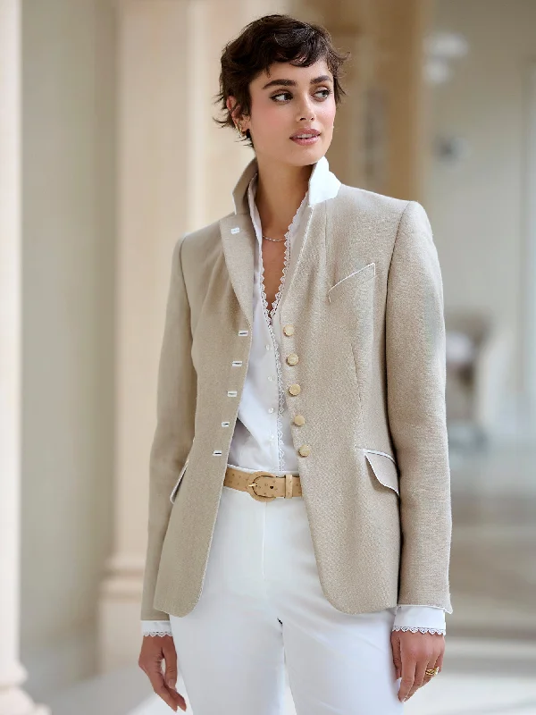 Women's Functional Outfit For Outdoor Activities Lara Linen Jacket