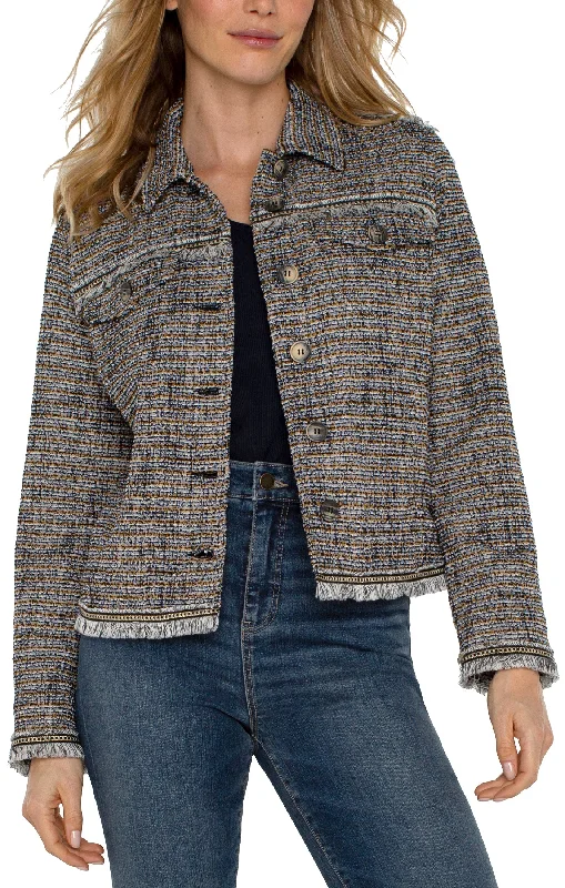 Charming Women's Outfit For Special Occasions Trucker Jacket