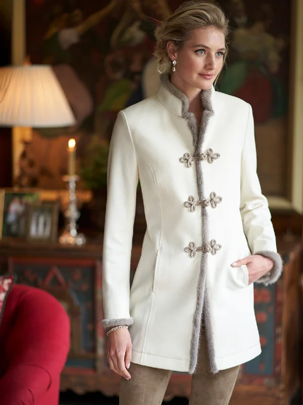 Women's Party Outfit Franka Wool Jersey Jacket