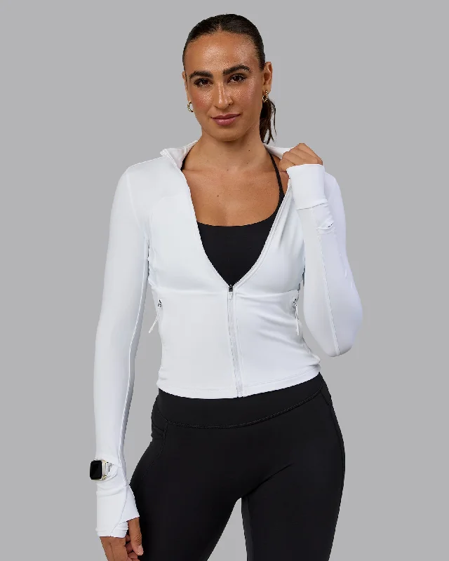 Women's Clothing Apparel Aspire Jacket - White