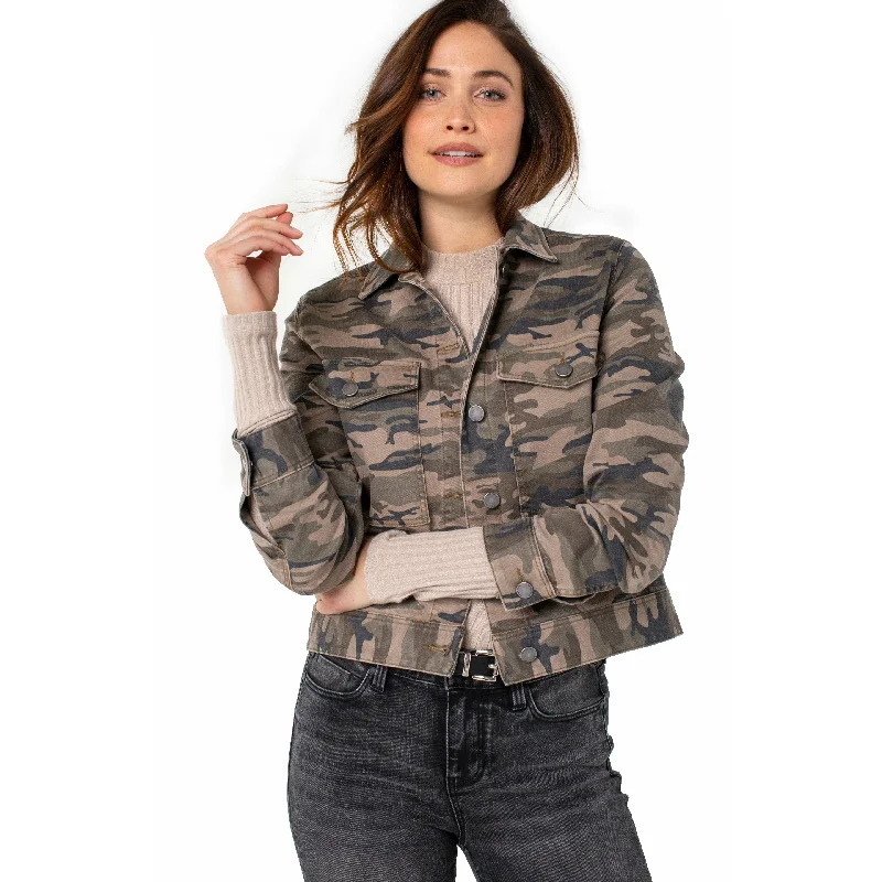 Women's Work Outfit Jacket with Patch Pockets