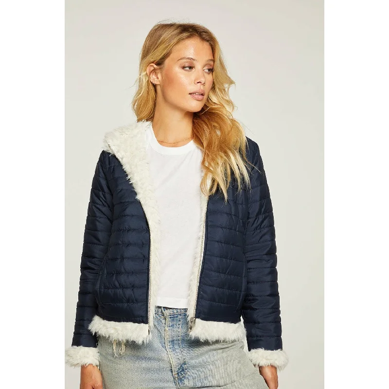 Stylish Fashion Clearance – Last Chance To Save Reversible Quilted Faux Fur Puffer Jacket Stylish Fashion Clearance – Last Chance To Save Reversible Quilted Faux Fur Puffer Jacket