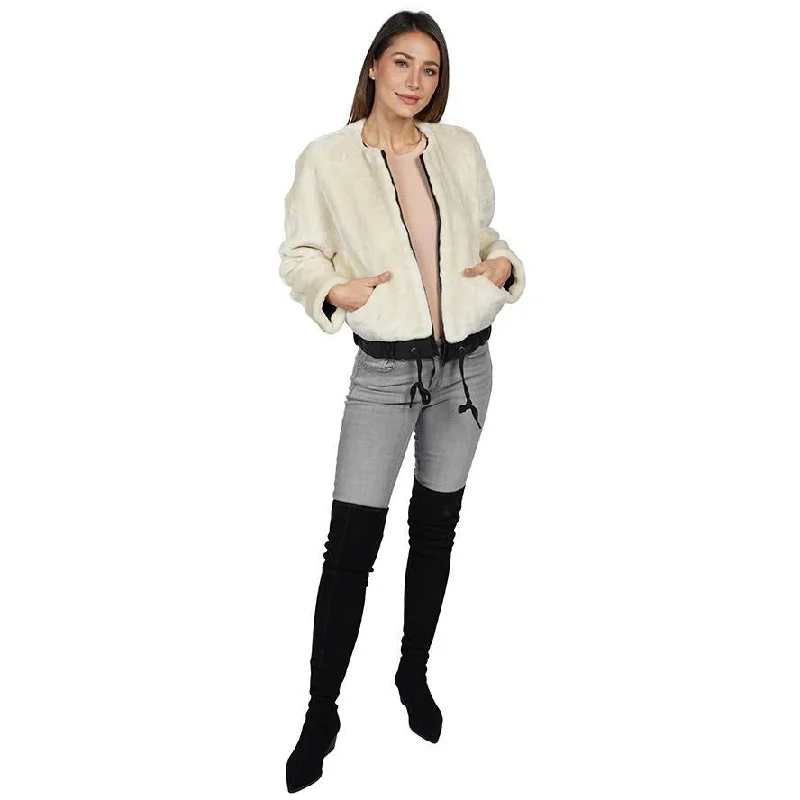 Fashion-Forward Women's Clothing Soft Bomber Jacket