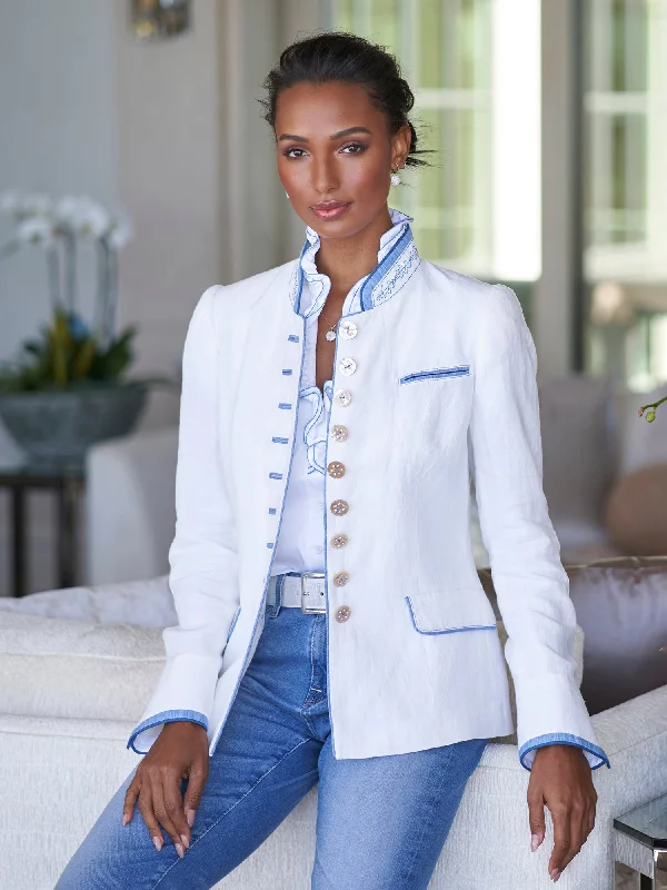Trendy Clothing, Unbeatable Disco Alt Aussee Linen Jacket