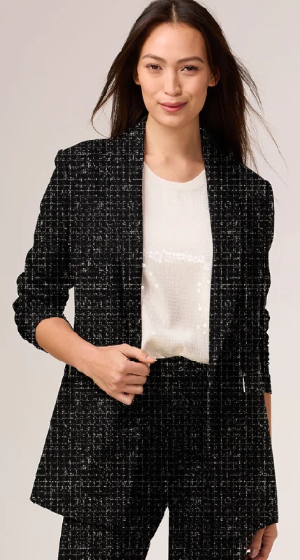 Women's Formal Apparel Nic & Zoe Dotty Grid Zip Jacket