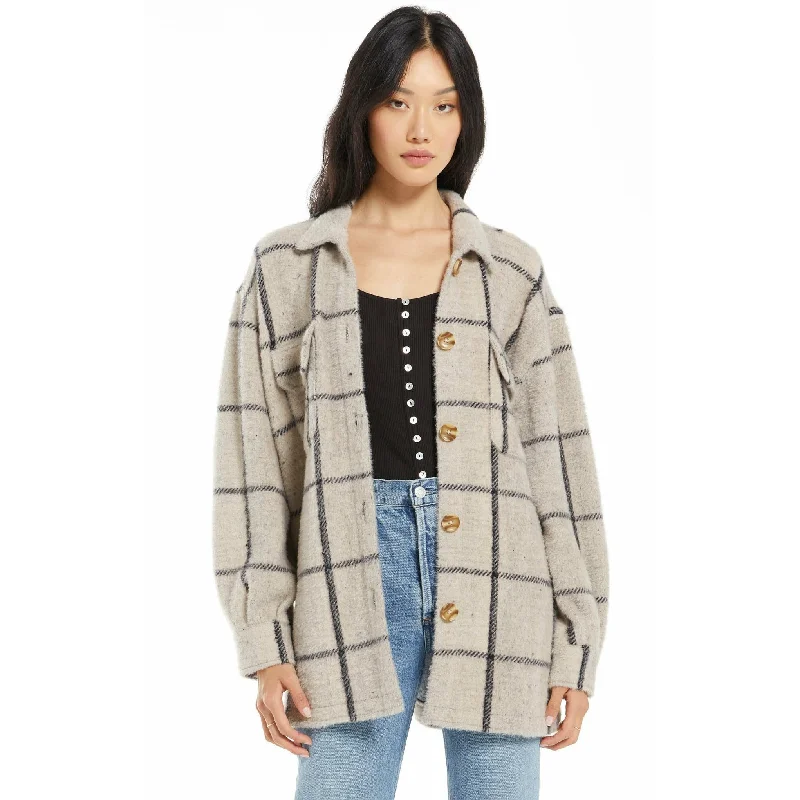 Formal Outfit For Women Plaid Tucker Jacket