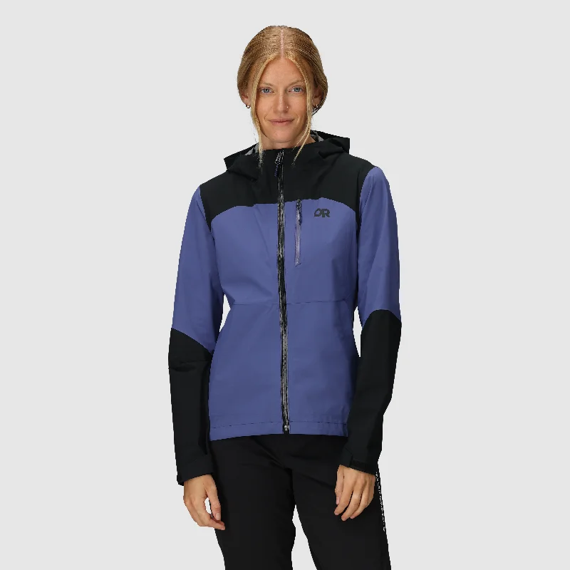 Women's Clothing Women's Freewheel MTB Stretch Rain Jacket