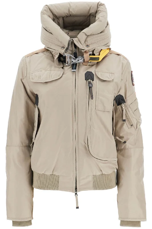 Unmissable Discounts On The Latest Fashion Trends PARAJUMPERS gobi bomber jacket in oxford nylon