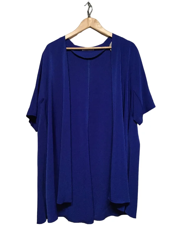 Women's Stylish Casual Garments Blue Jacket (Size M)