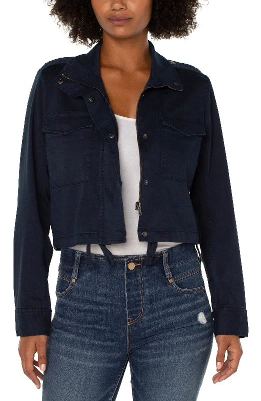 Trendy Outfits At Exclusive Discounts – Don't Miss Out Utility Crop Jacket