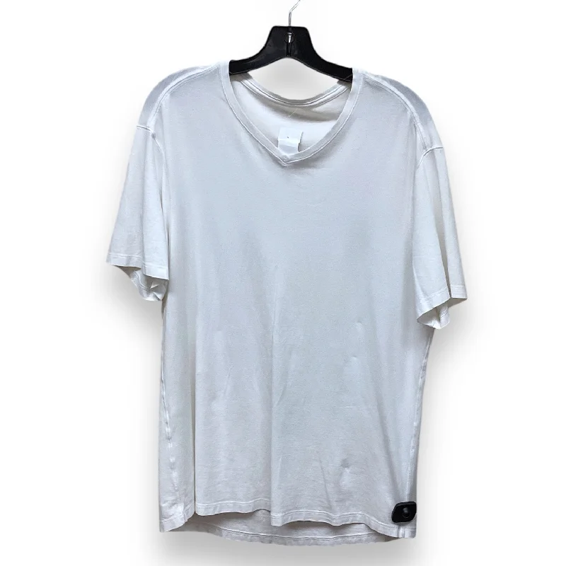 Women's Comfortable Lounge Garments Trendy Fashion Sale Athletic Top Short Sleeve By Lululemon In White Women's Comfortable Lounge Garments Trendy Fashion Sale Athletic Top Short Sleeve By Lululemon In White