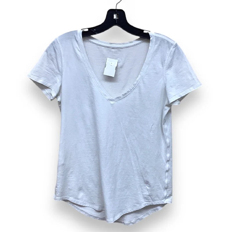 Women's Clothes And Garments The Good Stuff Athletic Top Short Sleeve By Lululemon In White Women's Clothes And Garments The Good Stuff Athletic Top Short Sleeve By Lululemon In White