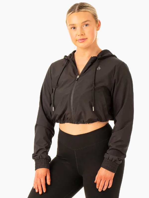 Women's Functional Outdoor Garments Mega Sale Element Windbreaker - Black
