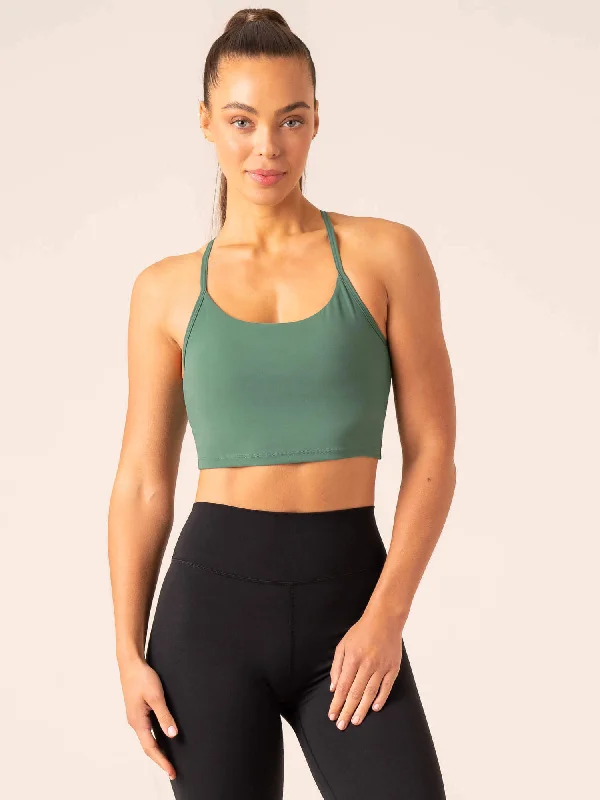 Women's Plus-Size Attire Best Deals Of The Season Embody Compression Tank Bra - Dark Green Women's Plus-Size Attire Best Deals Of The Season Embody Compression Tank Bra - Dark Green