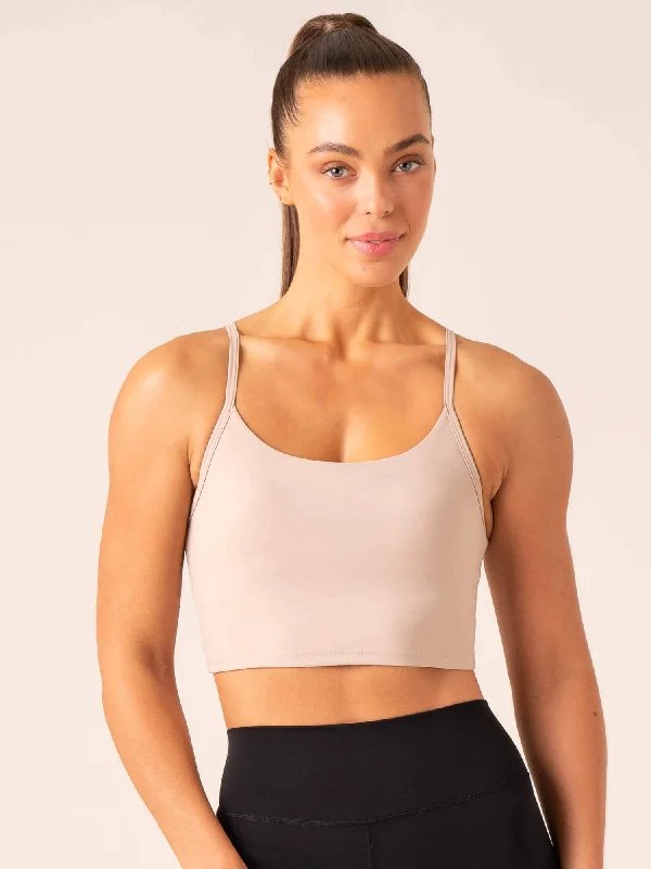 Women's Comfortable Lounge Attire Top Deals Embody Compression Tank Bra - Mushroom