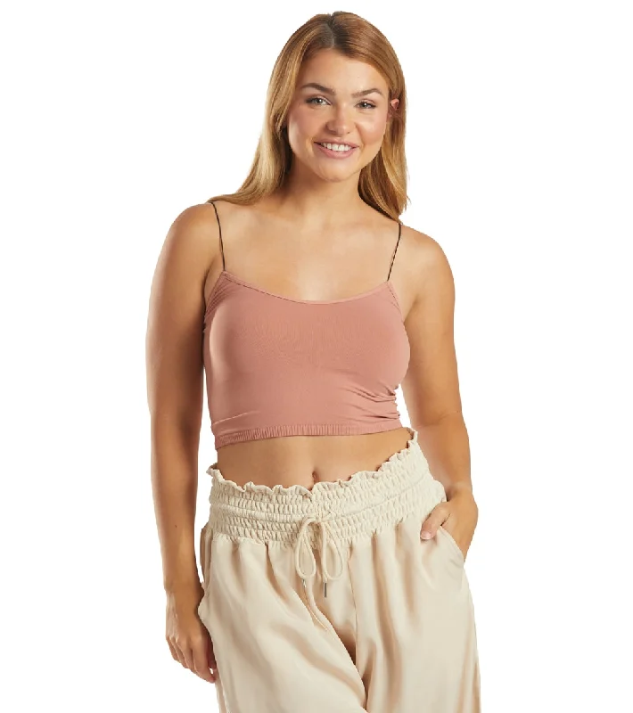 Women's Evening Apparel Clearance Event Free People Seamless Skinny Strap Crop Top