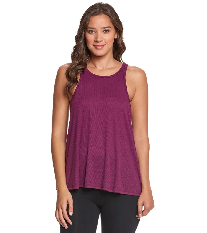 Stylish Women's Clothing Fashion Forward Free People Slub Long Beach Tank Dark Purple Stylish Women's Clothing Fashion Forward Free People Slub Long Beach Tank Dark Purple