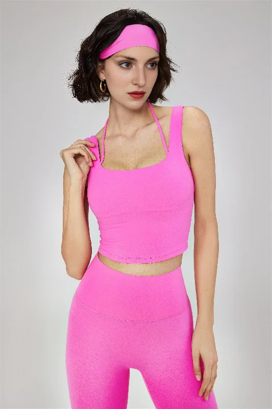 Formal Clothing For Women Bid Farewell To The Old Season Halter Scoop Neck Bra