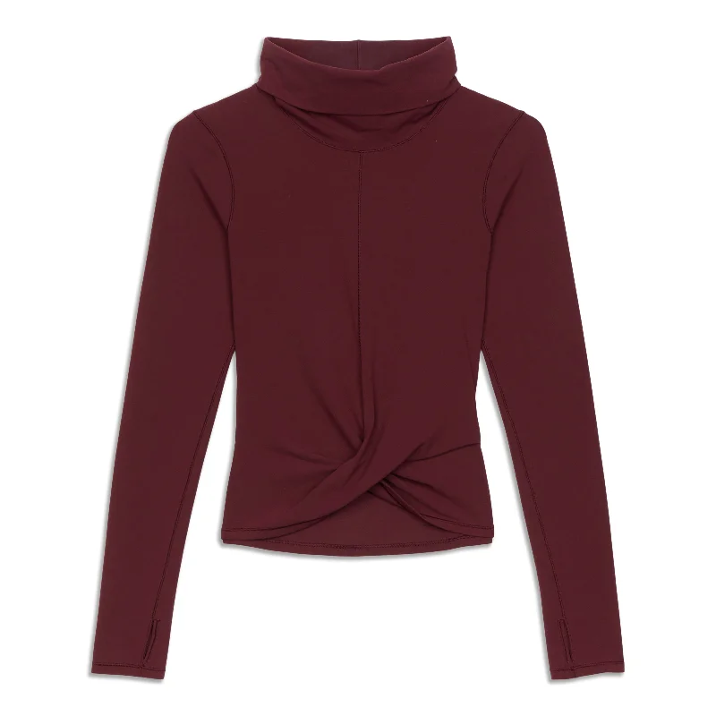 Women's Trendy Casual Outfit Feminine Style Promotions Melodic Movement Long Sleeve Shirt - Resale Women's Trendy Casual Outfit Feminine Style Promotions Melodic Movement Long Sleeve Shirt - Resale