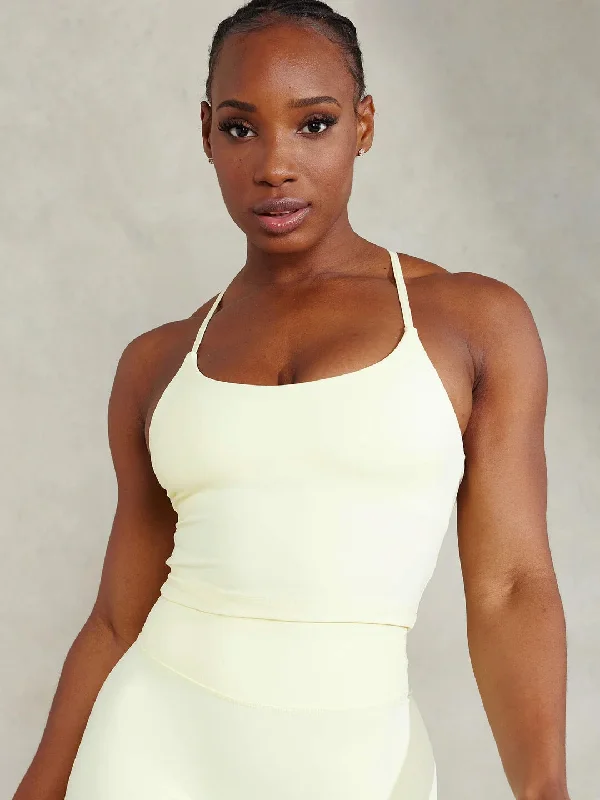 Casual Outfit For Women Premium Style NKD Embody Tank Bra - Lemon
